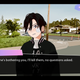 Min is shown in a school parking lot saying "If someone's bothering you, I'll kill them, no questions asked."